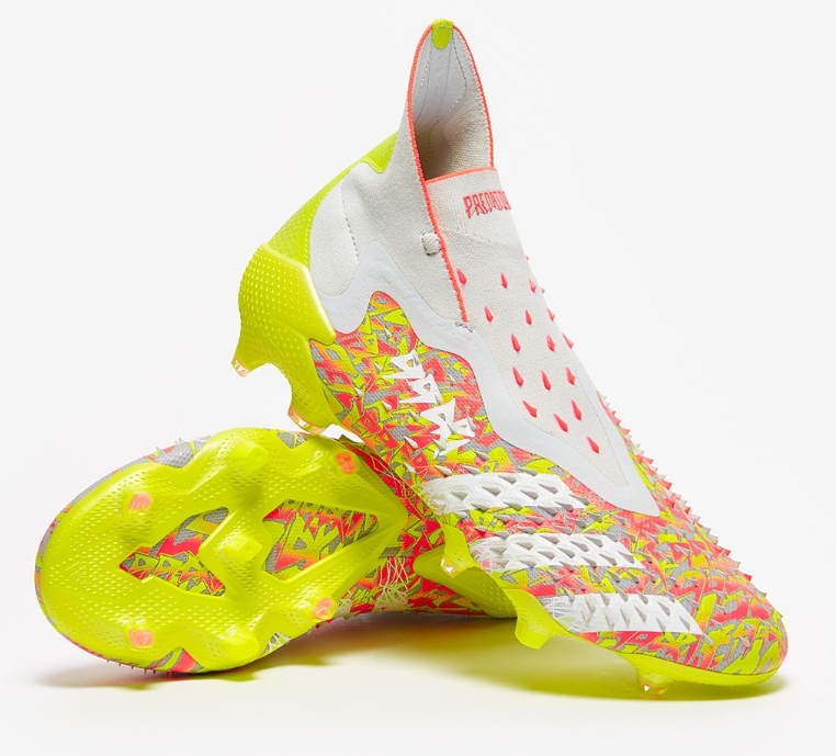 (Arrival) Adidas Fanatic Showpiece Pack Knit FG Football Shoes PREDATOR FREAK + FG39-451