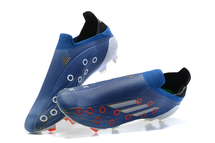(Arrival) Adidas X Series Knitted Waterproof Shoe Lace FG Nail Football Shoes adidas X Speedflow+ FG Red/Core Black/Solar Red 39---4510