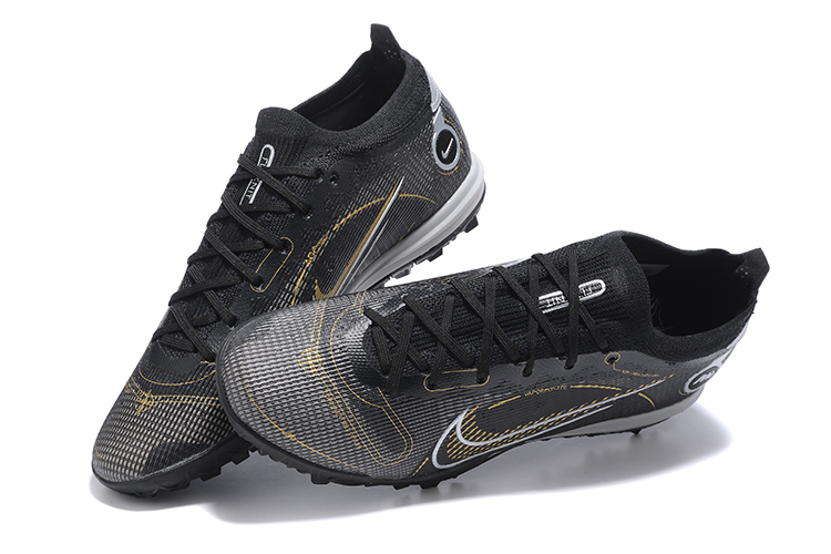 (Arrival) Nike Assassin 14th Generation High-top Fully Knitted Waterproof MD Air-filled Grass Nail Football Shoes Nike Superfly 8 Academy TF39-4510