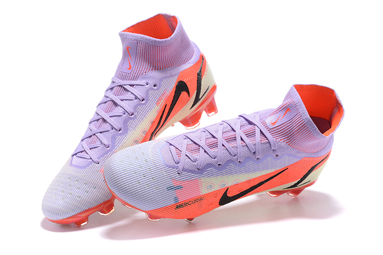 (Arrival) Nike Assassin 14th Generation High-top Fully Knitted Waterproof MD Air-filled Grass Nail Football Shoes Nike Superfly 8 Academy TF39-4510