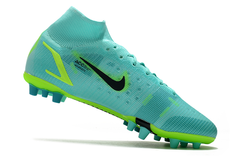 (Arrival) Nike Assassin 14th Generation High-top Fully Knitted Waterproof MD Air-filled Grass Nail Football Shoes Nike Superfly 8 Academy TF39-4510
