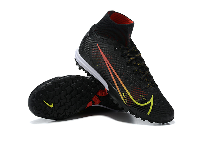 (Arrival) Nike Assassin 14th Generation Low-top Fully Knitted Waterproof MD Air-filled Grass Nail Football Shoes Nike Vapor 14 Academy TF39-4510