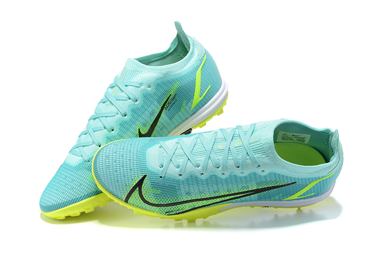 (Arrival) Nike Assassin 14th Generation Low-top Fully Knitted Waterproof MD Air-filled Grass Nail Football Shoes Nike Vapor 14 Academy TF39-4510