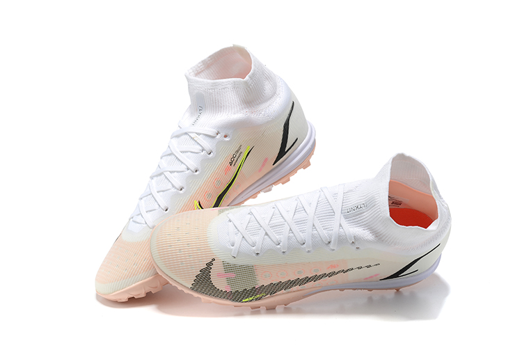 (Arrival) Nike Assassin 14th Generation Low-top Fully Knitted Waterproof MD Air-filled Grass Nail Football Shoes Nike Vapor 14 Academy TF39-4510