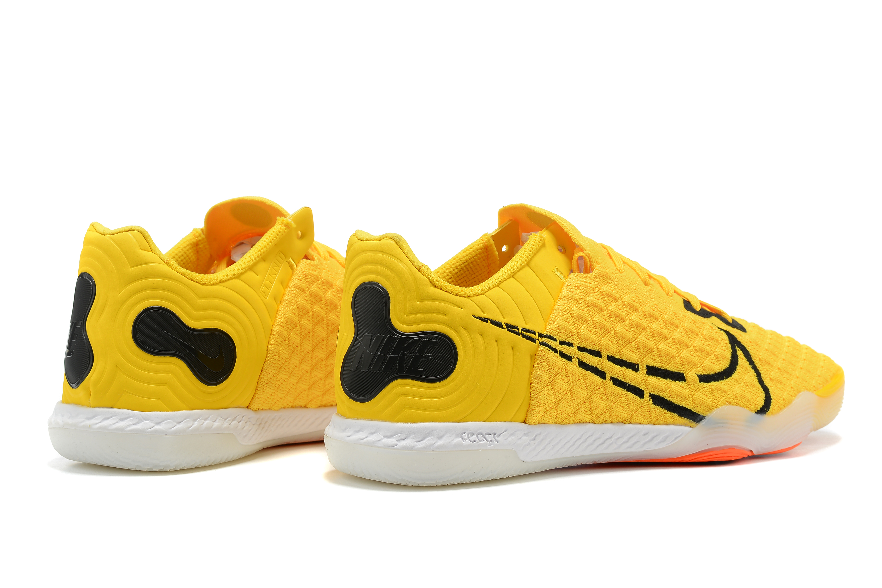 (Arrival) Nike five-something small field king full knitted MD sole indoor flat sole football shoes Nike Reactgato IC39-457