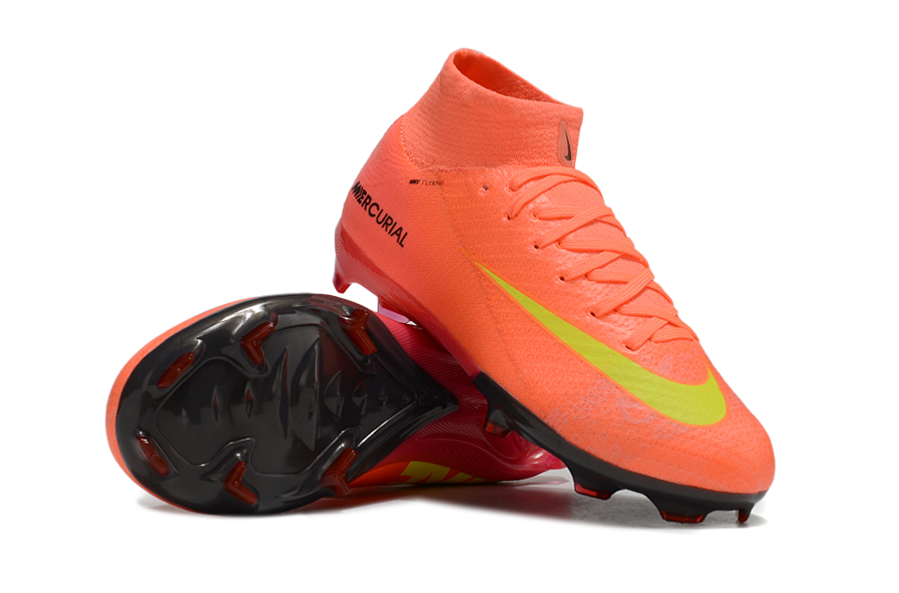 (Arrival 27-35) NIKE Assassin 16th generation built-in fully air cushioned waterproof knitted FG football shoes Nike Air Zoom Mercurial Vapor XV Elite FG 27-356