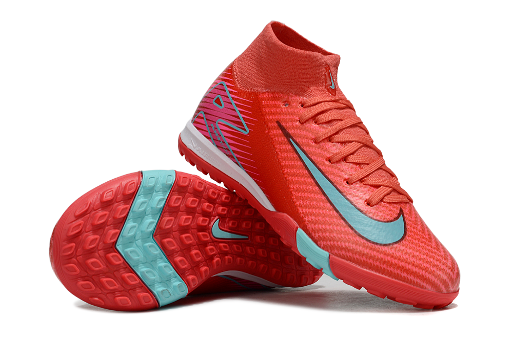 (Arrival 27-35) NIKE Assassin 16th generation built-in fully air cushioned waterproof knitted FG football shoes Nike Air Zoom Mercurial Vapor XV Elite FG 27-356