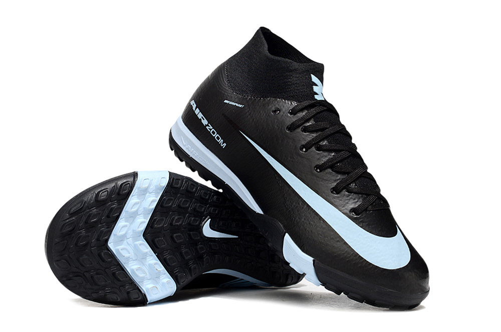 (Arrival 27-35) NIKE Assassin 16th generation built-in fully air cushioned waterproof knitted FG football shoes Nike Air Zoom Mercurial Vapor XV Elite FG 27-356