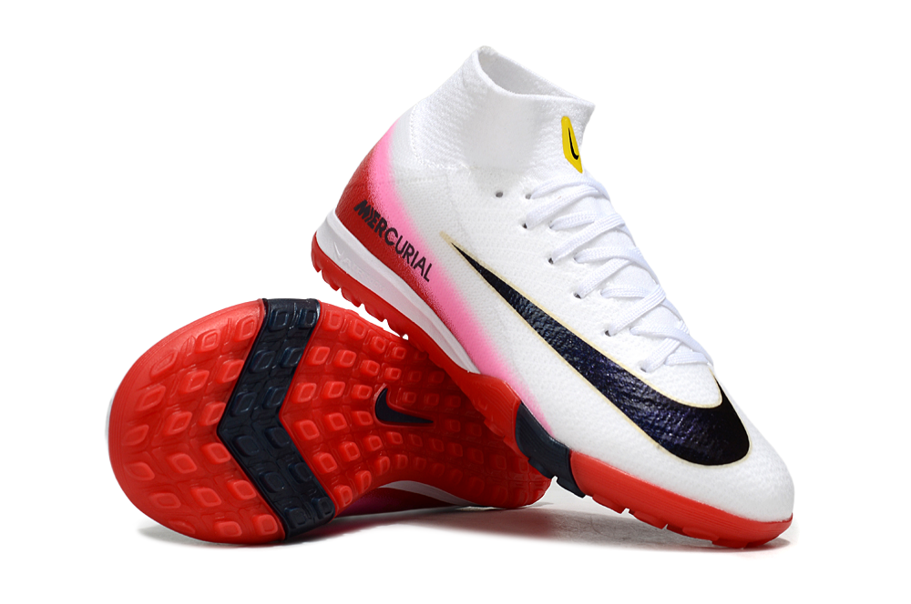 (Arrival 27-35) NIKE Assassin 16th generation built-in fully air cushioned waterproof knitted FG football shoes Nike Air Zoom Mercurial Vapor XV Elite FG 27-356