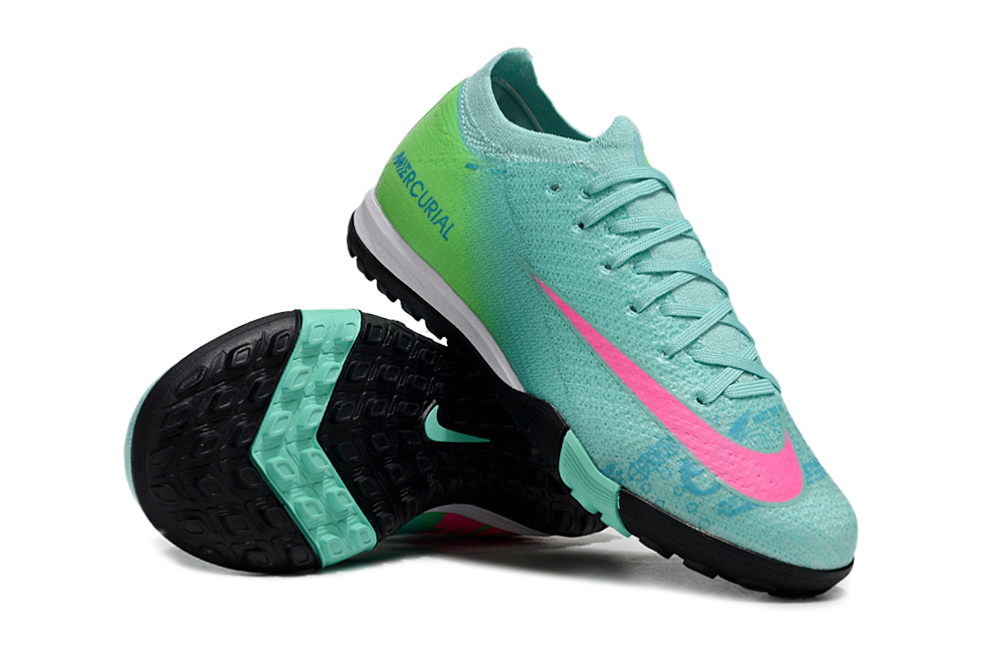 (Arrival 27-35) NIKE Assassin 16th generation built-in fully air cushioned waterproof knitted FG football shoes Nike Air Zoom Mercurial Vapor XV Elite FG 27-356