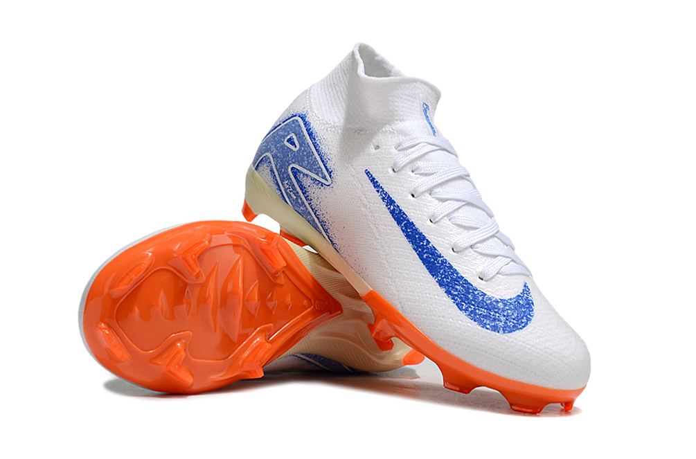 (Arrival 27-35) NIKE Assassin 16th generation built-in fully air cushioned waterproof knitted FG football shoes Nike Air Zoom Mercurial Vapor XV Elite FG 27-356