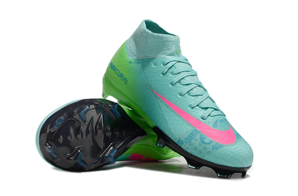 (Arrival 27-35) NIKE Assassin 16th generation built-in fully air cushioned waterproof knitted FG football shoes Nike Air Zoom Mercurial Vapor XV Elite FG 27-356