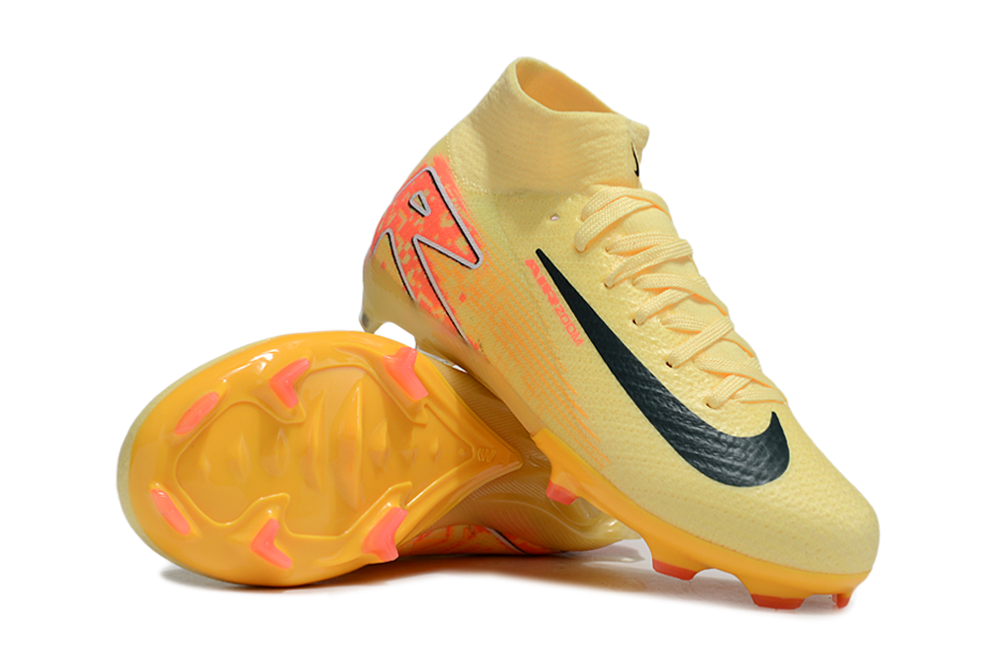 (Arrival 27-35) NIKE Assassin 16th generation built-in fully air cushioned waterproof knitted FG football shoes Nike Air Zoom Mercurial Vapor XV Elite FG 27-356