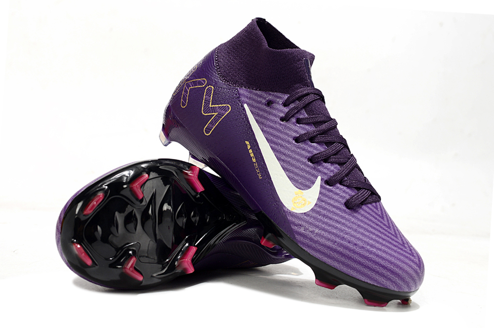 (Arrival 27-35) NIKE Assassin 16th generation built-in fully air cushioned waterproof knitted FG football shoes Nike Air Zoom Mercurial Vapor XV Elite FG 27-356