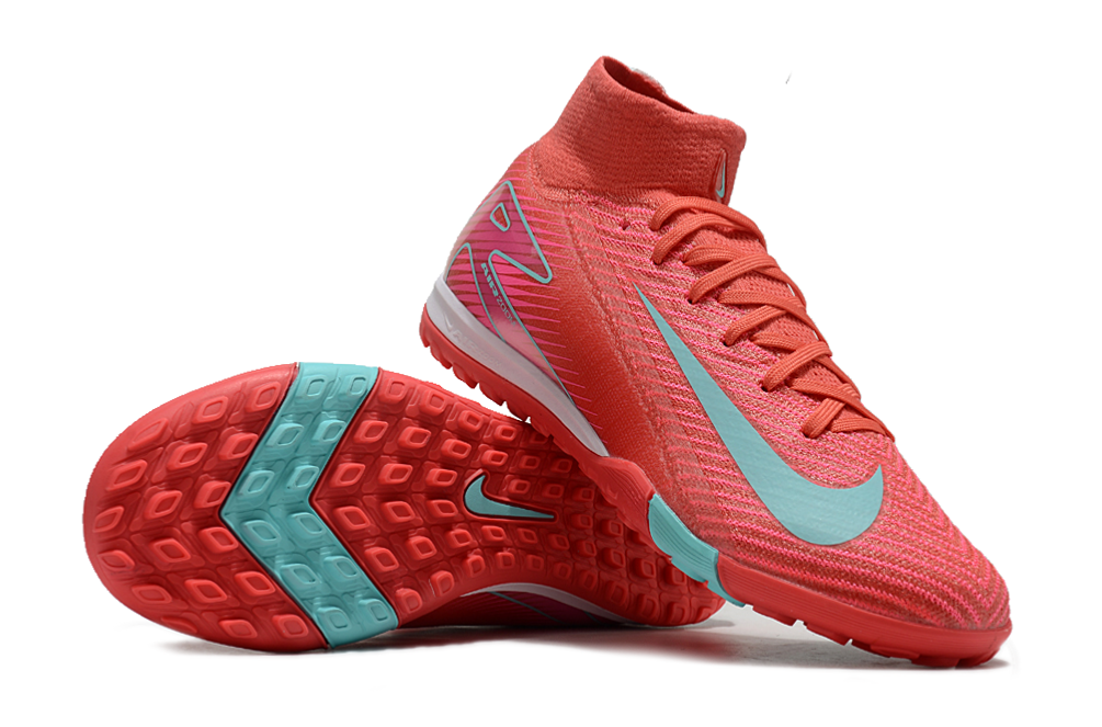 (Arrival 35-45) Nike Assassin 16th generation full air cushion waterproof knitted nailed soccer shoes Nike Air Zoom Mercurial Vapor XV Elite TF35-456