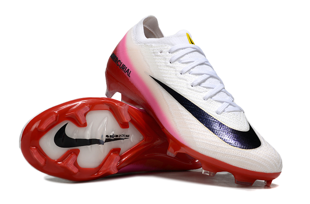 (Arrival 35-48) NIKE Assassin 16th generation built-in fully air cushioned waterproof knitted FG football shoes Nike Air Zoom Mercurial Vapor XV Elite FG 35-456