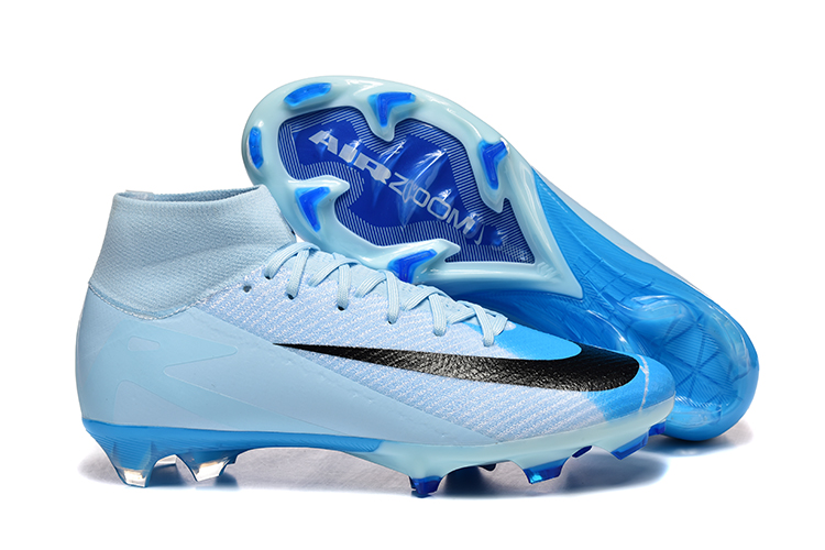 (Arrival 39-46) Nike Assassin 16th generation built-in fully air cushioned waterproof knitted FG football shoes Nike AIR Zoom Mercurial Vapor 16 Elite XXV FG39-4610