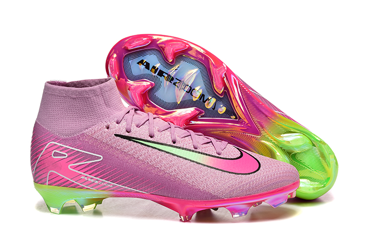 (Arrival 39-46) Nike Assassin 16th generation built-in fully air cushioned waterproof knitted FG football shoes Nike AIR Zoom Mercurial Vapor 16 Elite XXV FG39-4610
