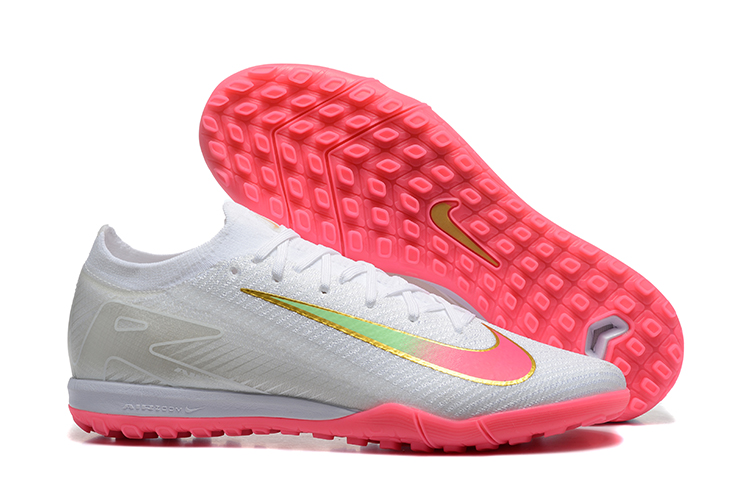 (Arrival 39-46) Nike Assassin 16th generation built-in fully air cushioned waterproof knitted FG football shoes Nike AIR Zoom Mercurial Vapor 16 Elite XXV FG39-4610