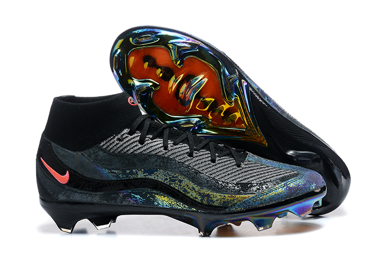 (Arrival 39-46) Nike Assassin 16th generation built-in fully air cushioned waterproof knitted FG football shoes Nike AIR Zoom Mercurial Vapor 16 Elite XXV FG39-4610