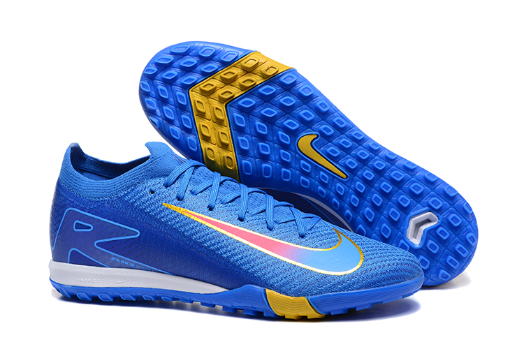 (Arrival 39-46) Nike Assassin 16th generation built-in fully air cushioned waterproof knitted FG football shoes Nike AIR Zoom Mercurial Vapor 16 Elite XXV FG39-4610