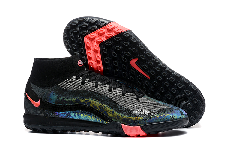 (Arrival 39-46) Nike Assassin 16th Generation built-in fully air cushioned waterproof knitted straw nail MD soccer shoes Nike Air Zoom Mercurial Vapor XVI Elite TF39-4610