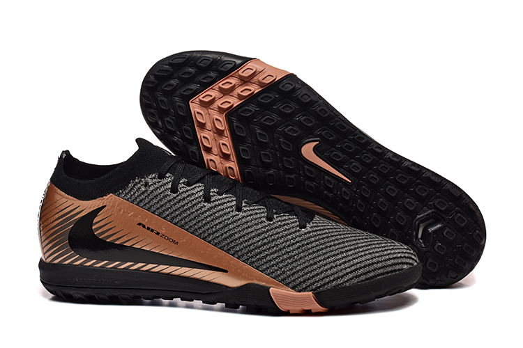 (Arrival 39-46) Nike Assassin 16th Generation built-in fully air cushioned waterproof knitted straw nail MD soccer shoes Nike Air Zoom Mercurial Vapor XVI Elite TF39-4610
