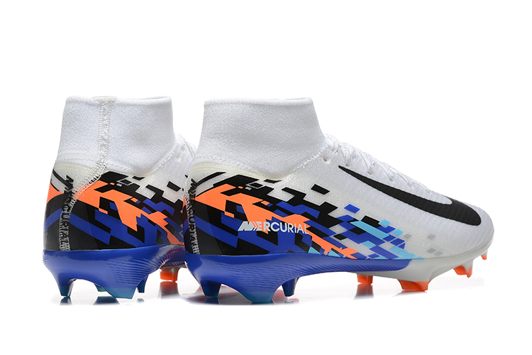 (Arrival 39-46) Nike Assassin 16th generation high-top built-in fully air cushioned waterproof knitted FG football shoes Nike Air Zoom Mercurial Superfly IIX Elite FG39-4610