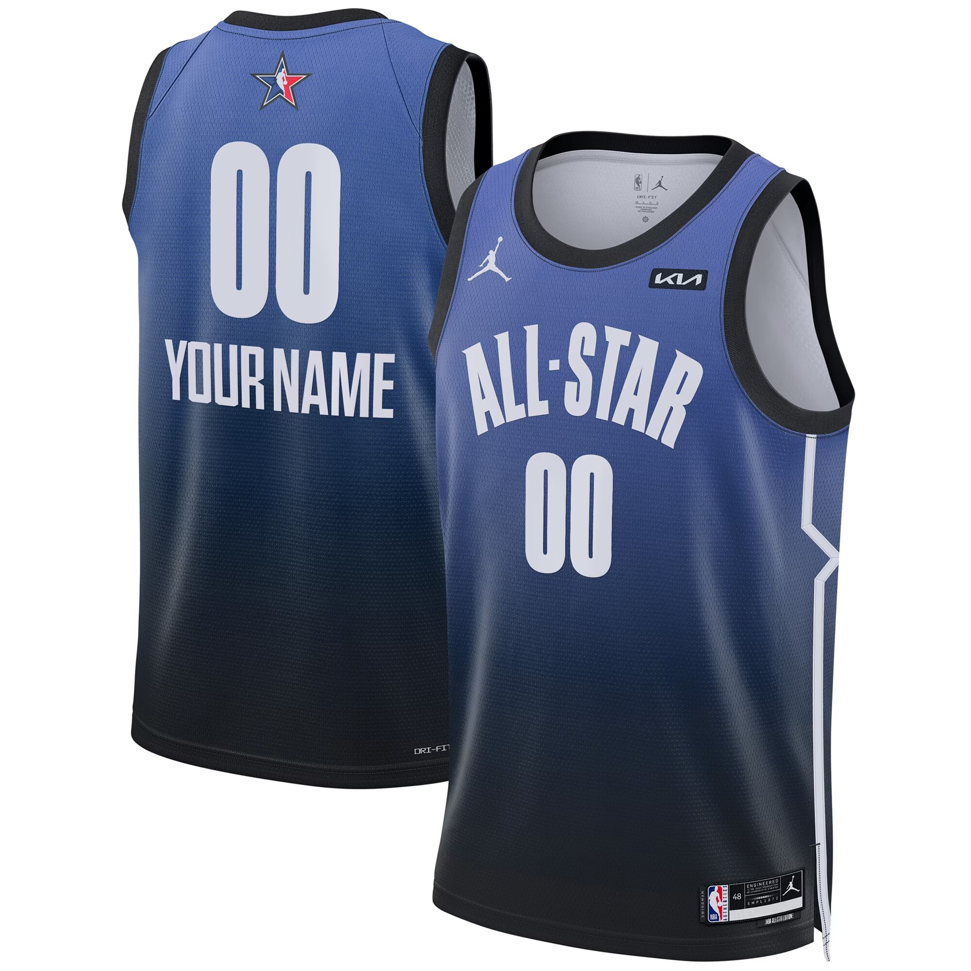 Jordan 2023 All-Star Customizable Jersey - Ultimate Fan Gear 100%