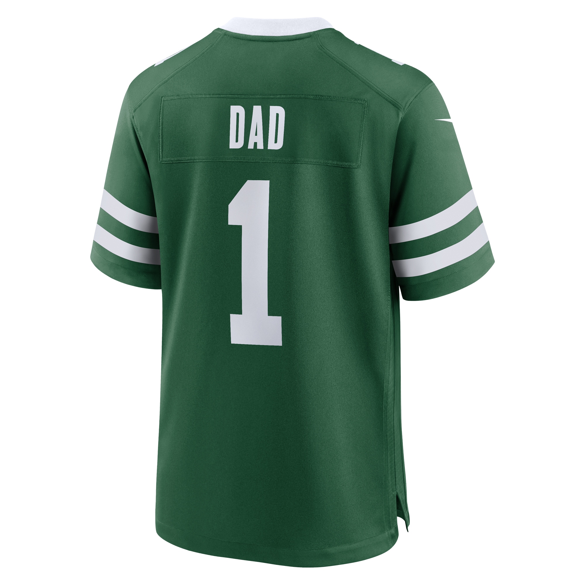 New York Jets Nike #1 Dad Game Jersey - Legacy Green