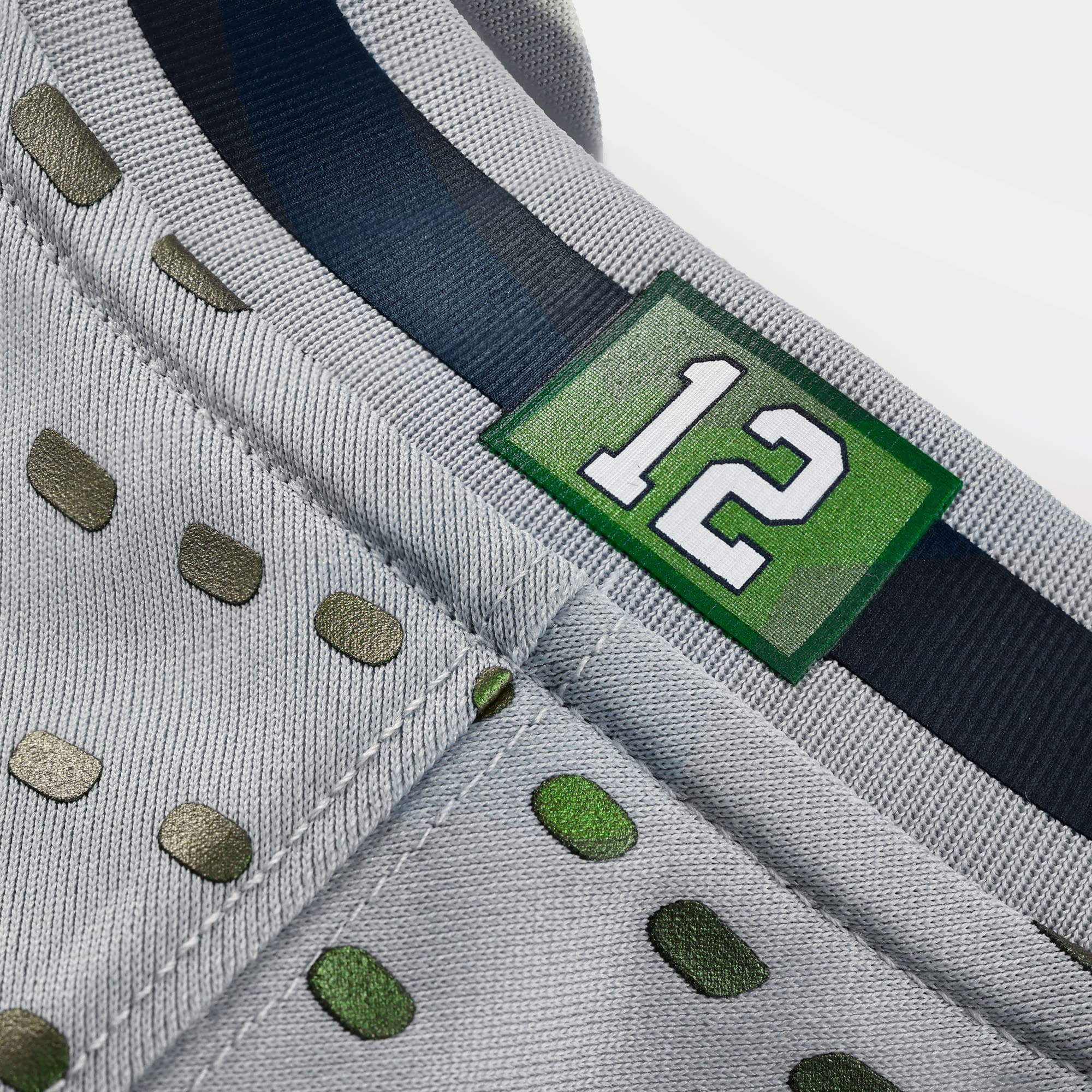 12s Seattle Seahawks Nike 2025 Rivalries Collection Game Jersey – Wolf Gray