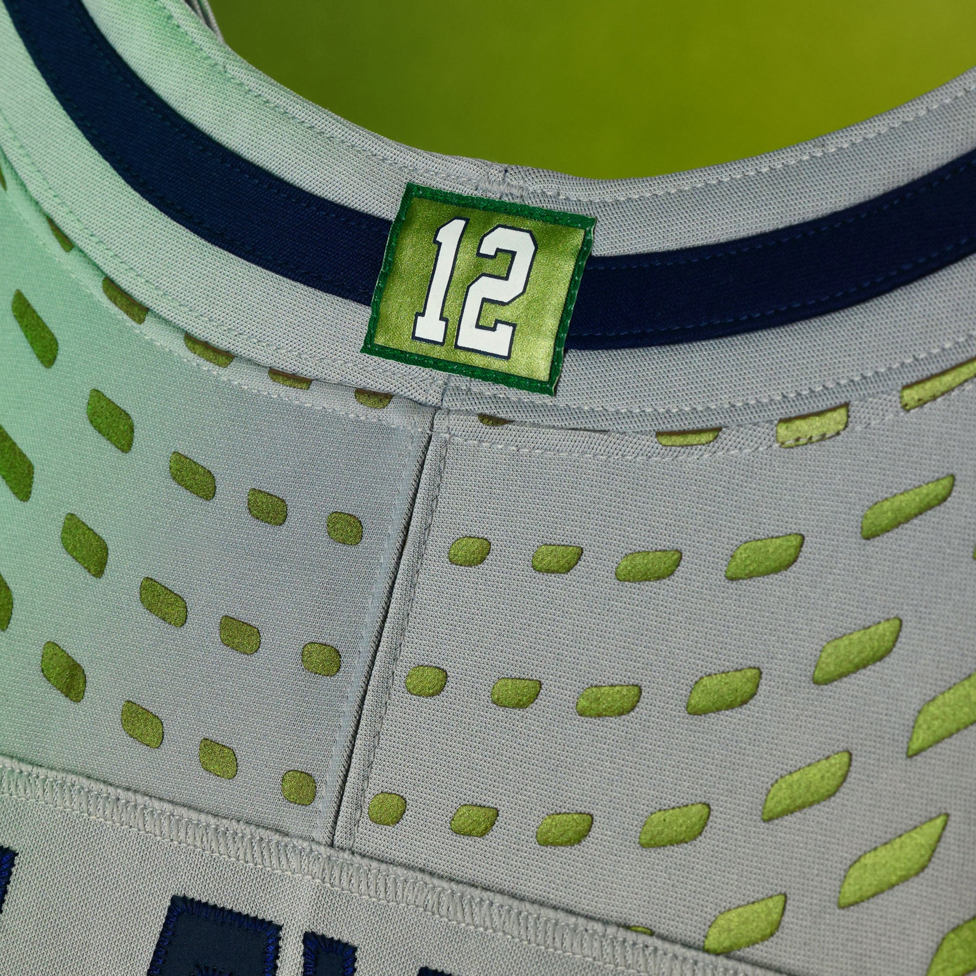 12s Seattle Seahawks Nike 2025 Rivalries Collection Limited Jersey – Wolf Gray