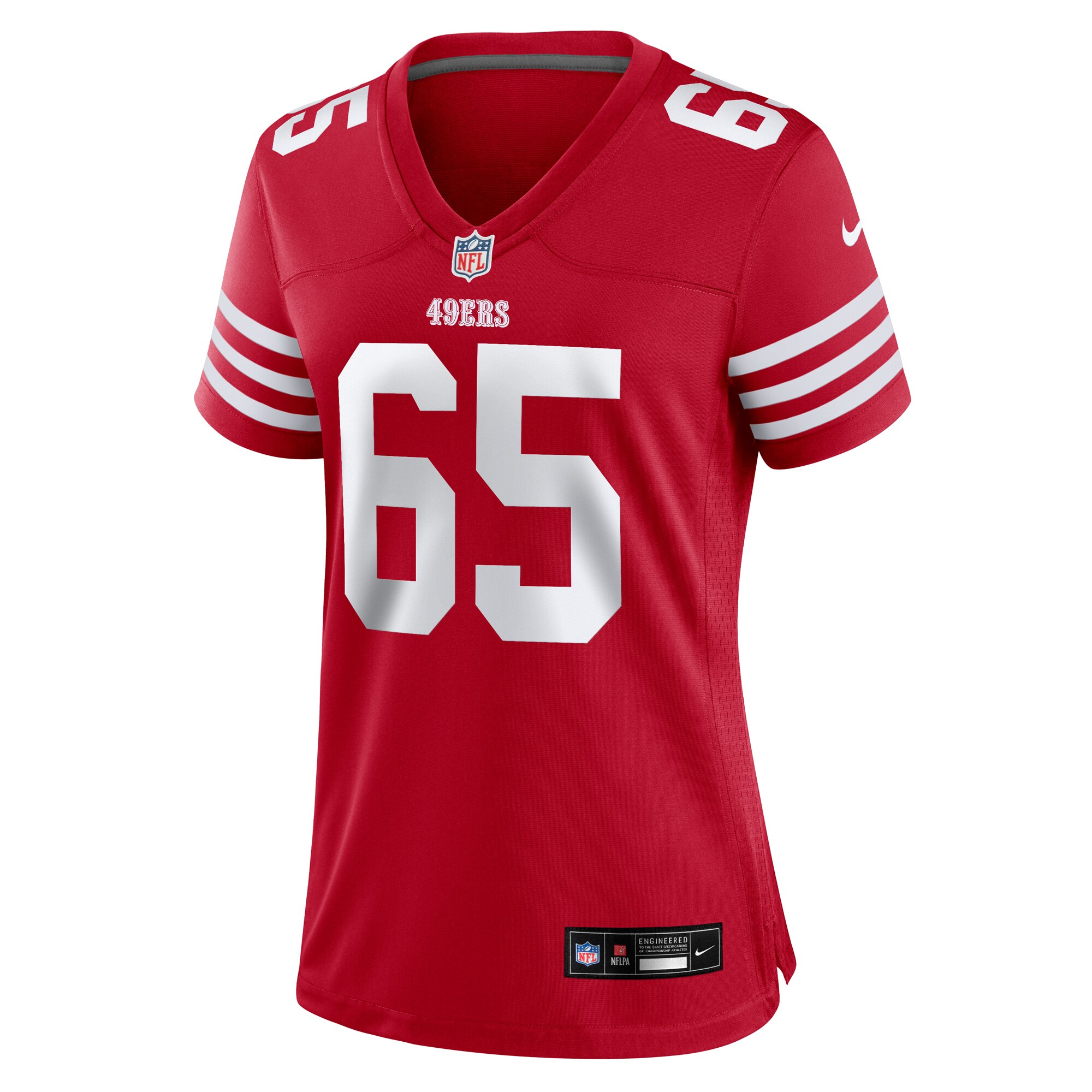 Aaron Banks San Francisco 49ers Nike Women's  Game Jersey -  Scarlet