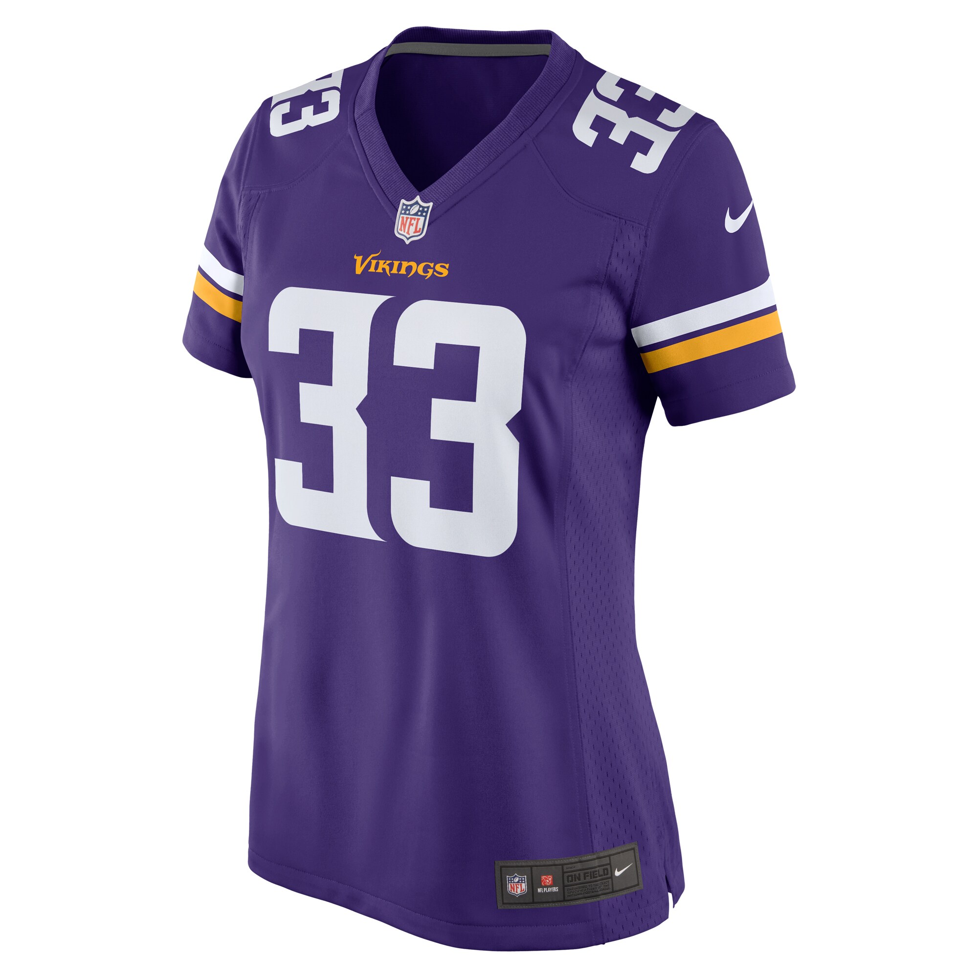 Aaron Jones Minnesota Vikings Nike Women's Game Player Jersey - Purple