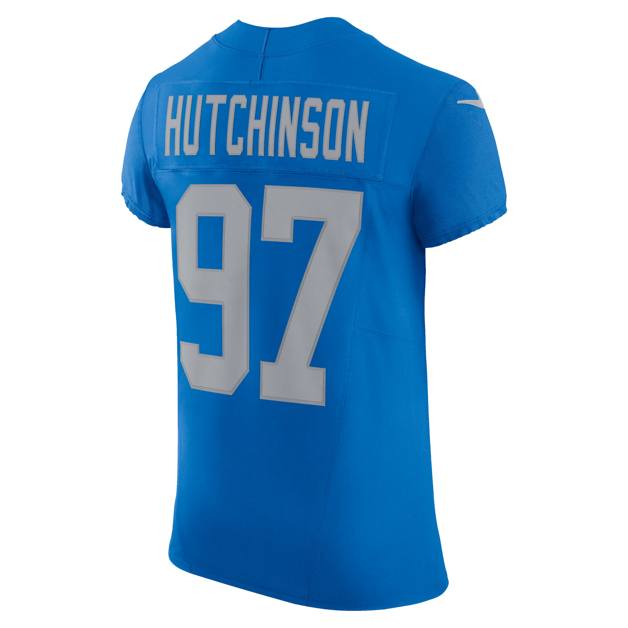 Aidan Hutchinson Detroit Lions Nike Alternate Vapor F.U.S.E. Elite Jersey - Blue