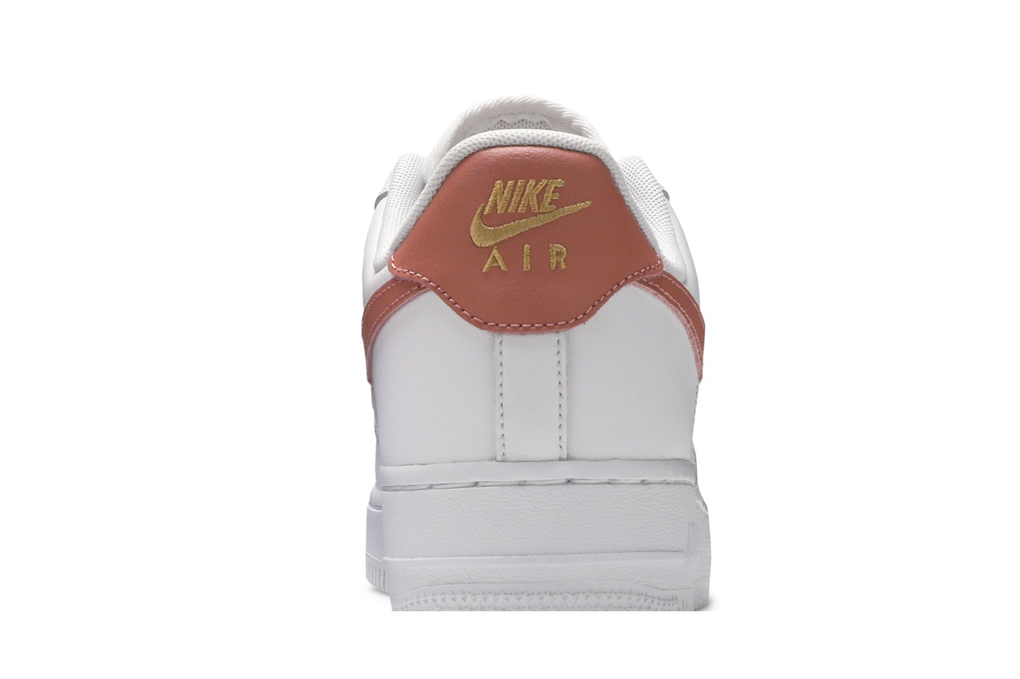 white & pink air force 1 07 essential trainers
