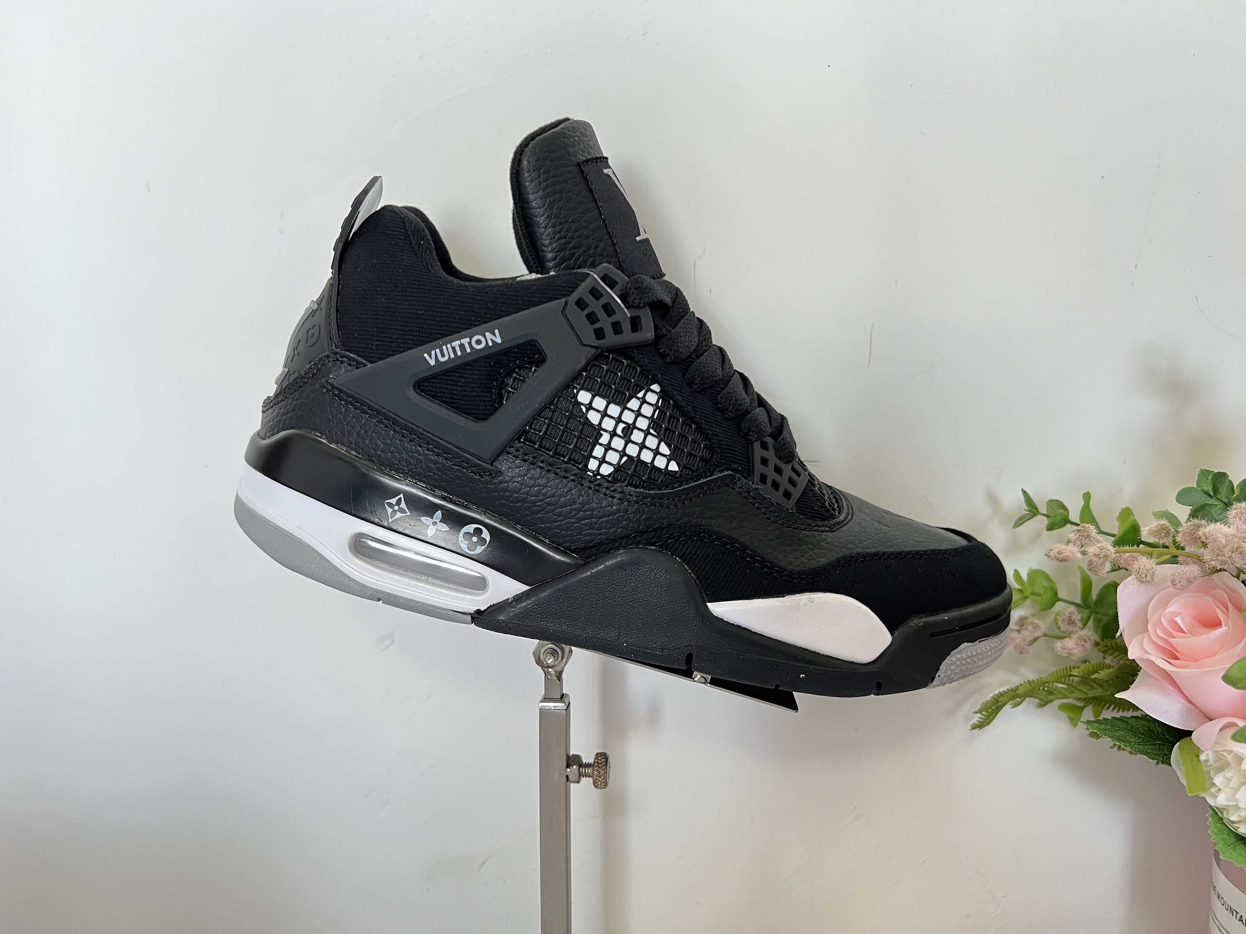 Air Jordan 4 x Louis Vuitton White Green