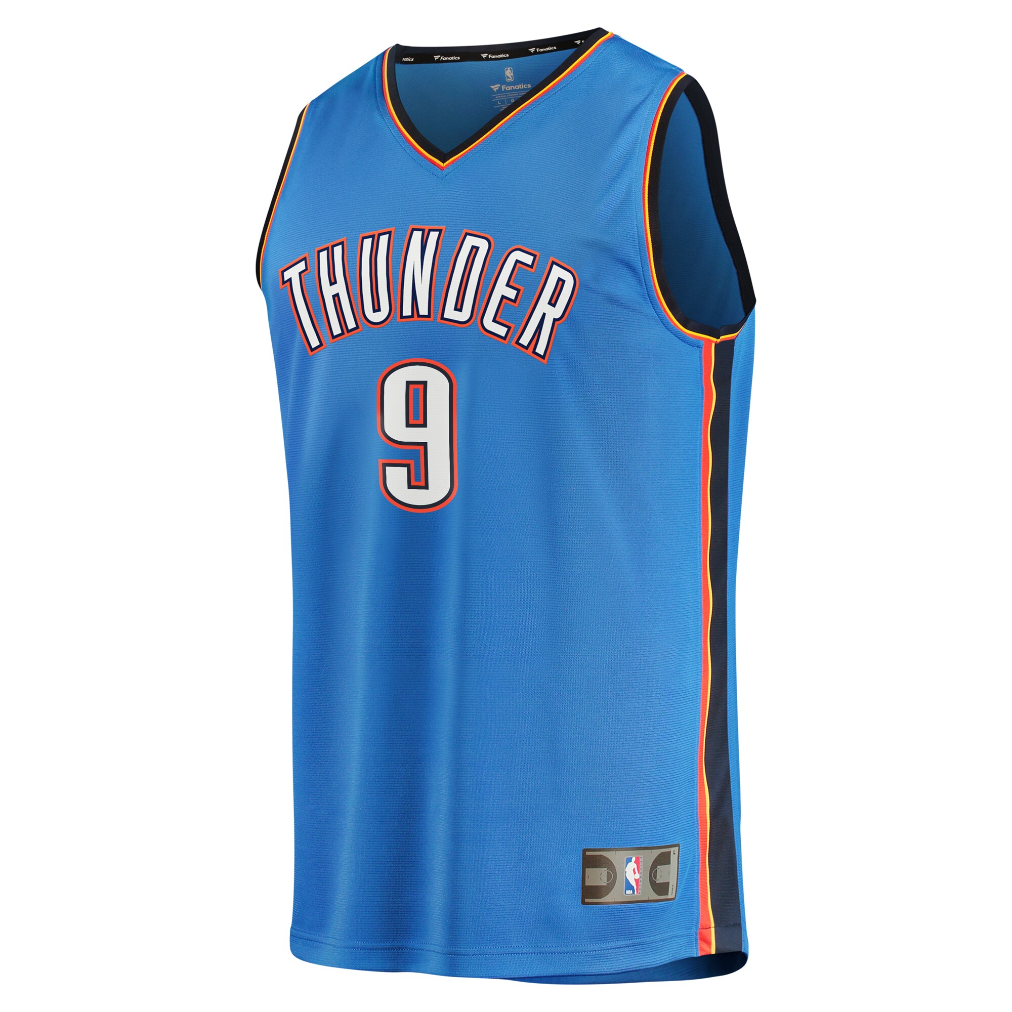 Alex Caruso Thunder Jersey Blue #9 - Ultimate Fanatics Icon Edition