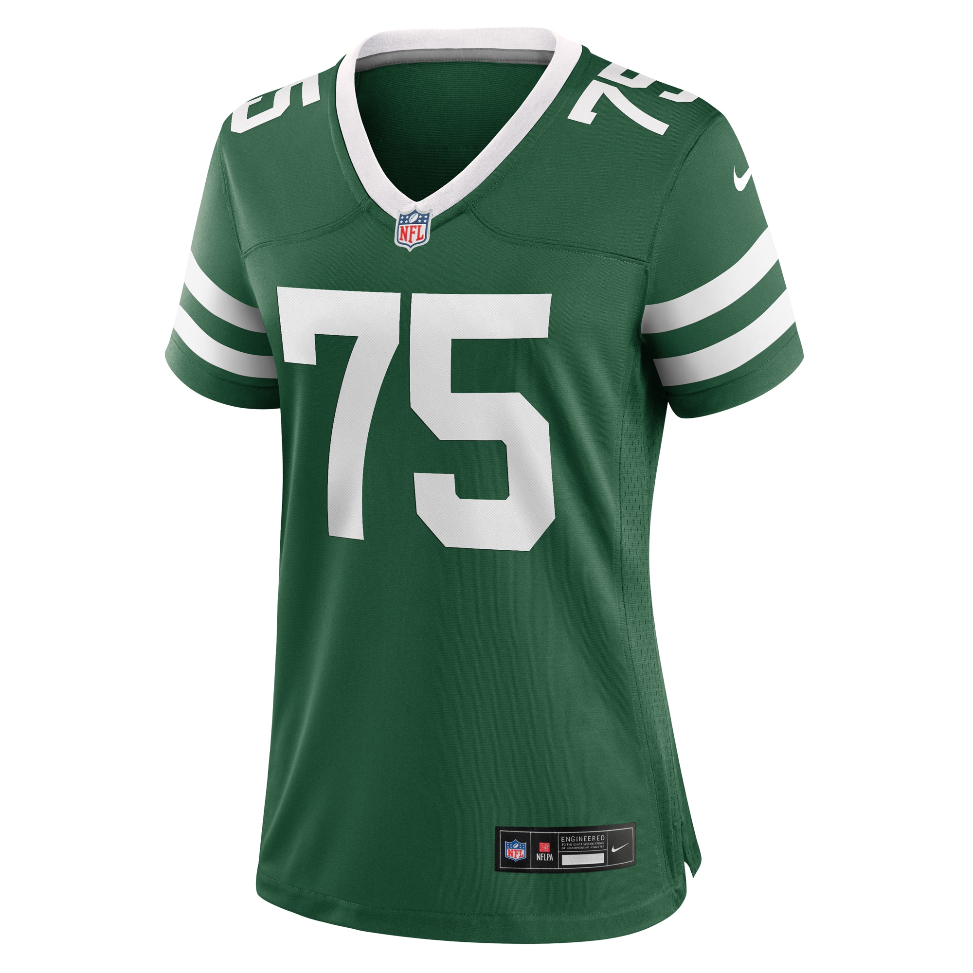 Alijah Vera-Tucker New York Jets Nike Women's Team Game Jersey - Legacy Green