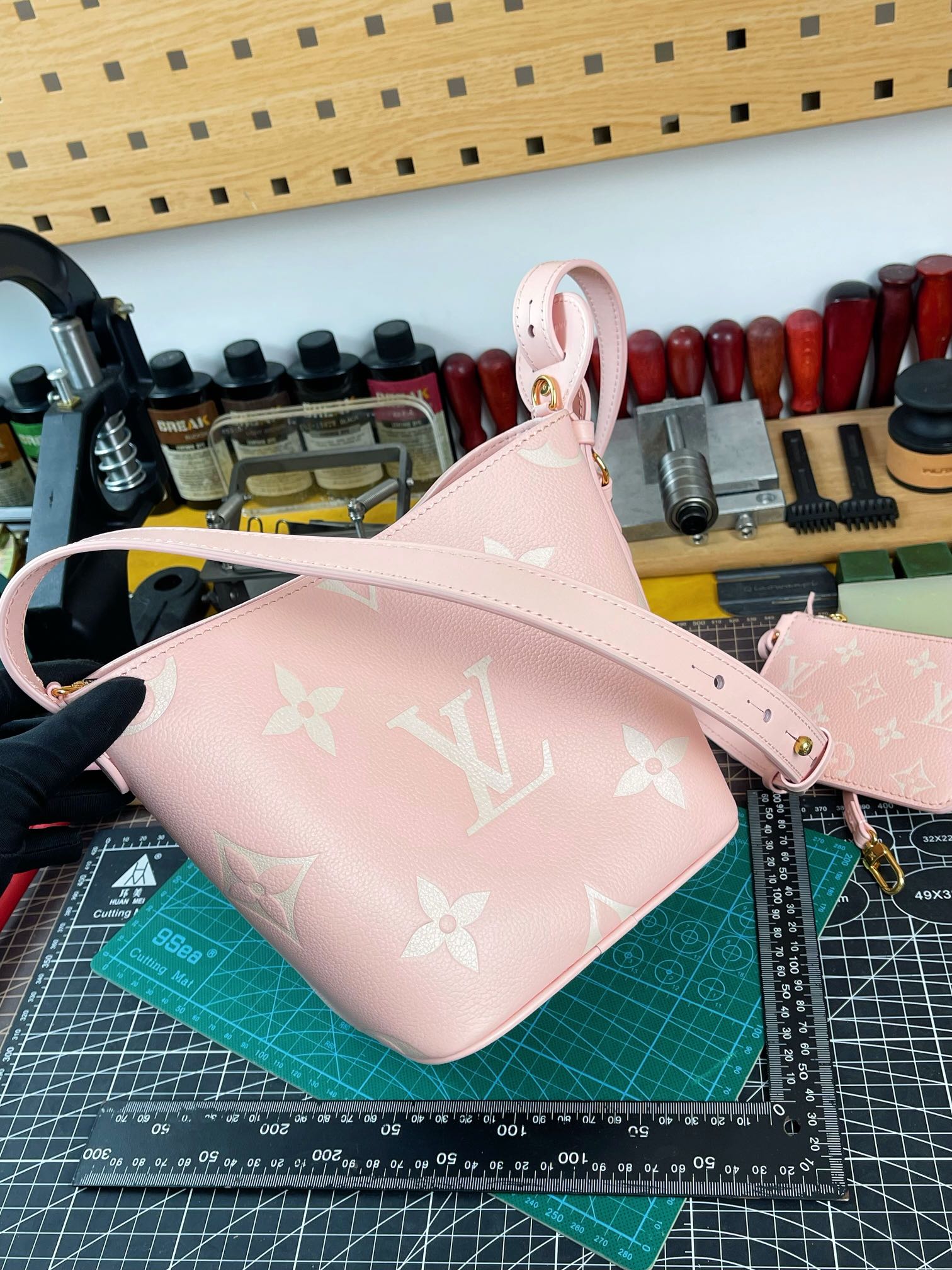 All In BB Bicolor Monogram Empreinte Leather - Handbags