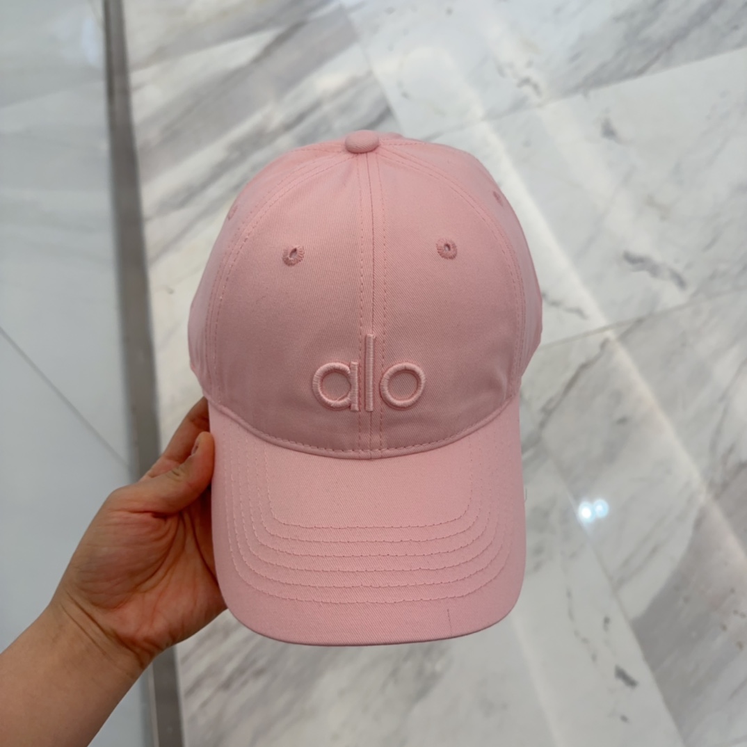 Alo Yoga Pink Blossom Cap - Alo Yoga Pink Blossom Baseball Cap