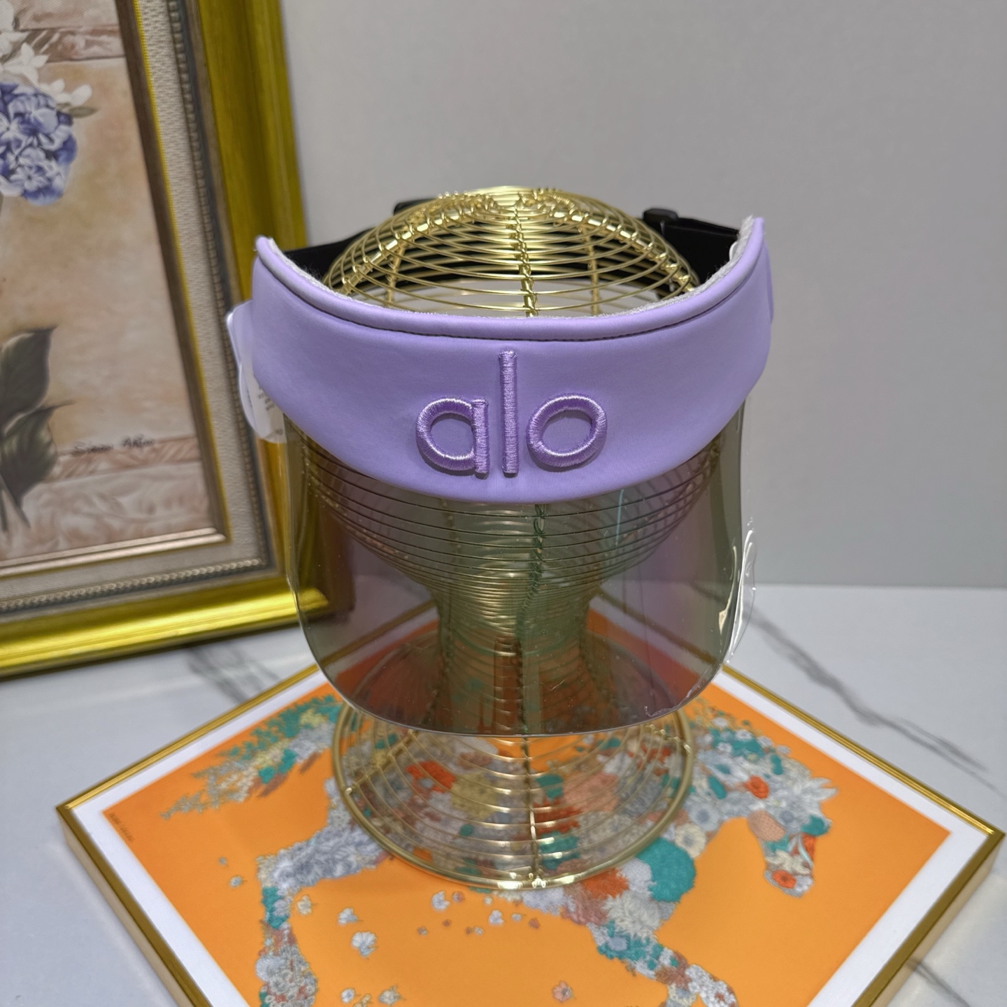 ALO Lavender Visor - Sporty Chic Sun Shield