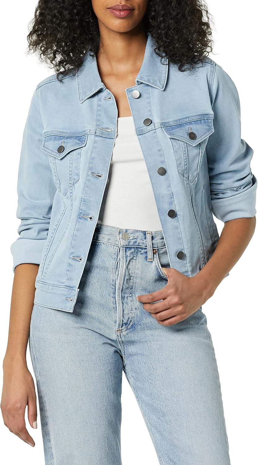 Amazon Essentials Women’s Jean Jacket (Available in Plus Size)