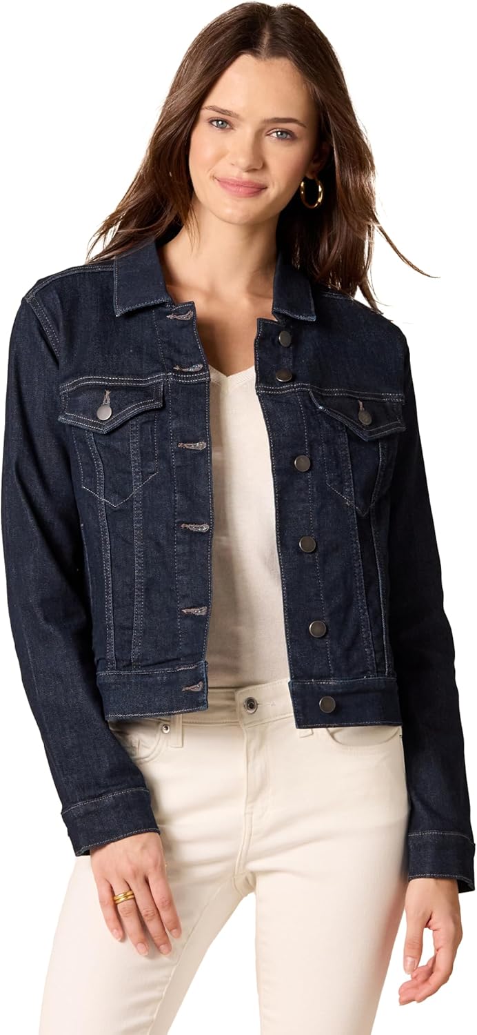 Amazon Essentials Women’s Jean Jacket (Available in Plus Size)