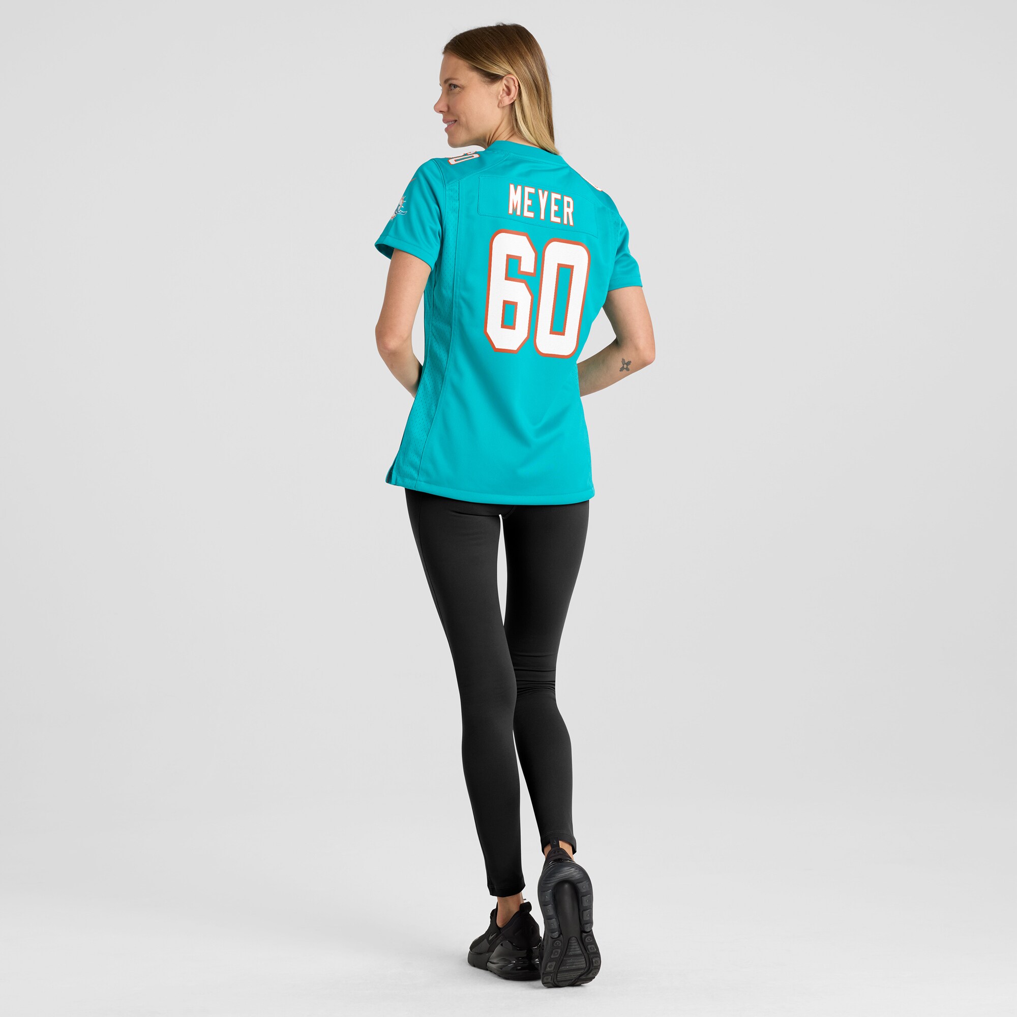 Andrew Meyer Miami Dolphins Nike Women's  Game Jersey -  Aqua