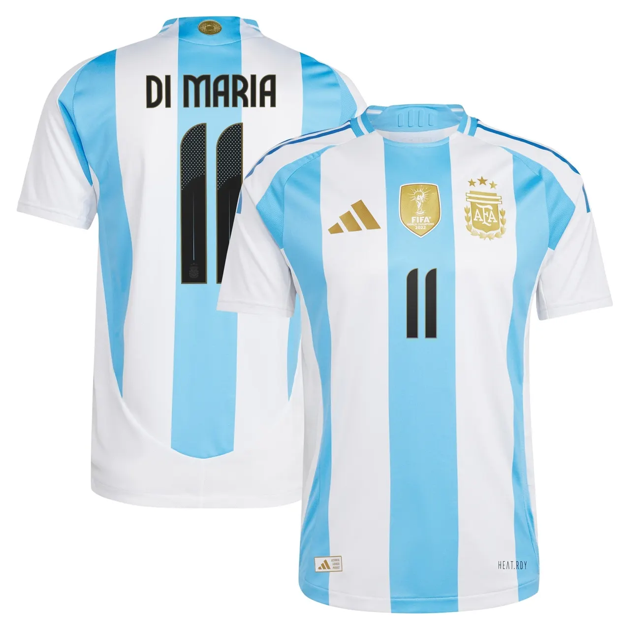 Adidas Di Maria Argentina Home Jersey 2024 - #11 Albiceleste