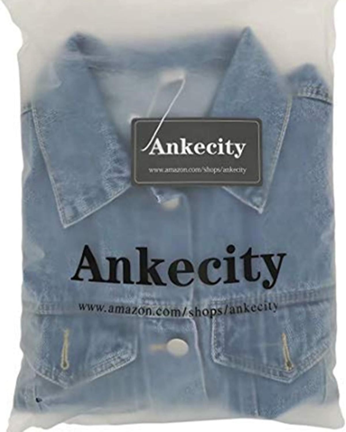 Ankecity Women’s Boyfriend Denim Jackets Long Sleeve Loose Jean Coats Oversize\u2026