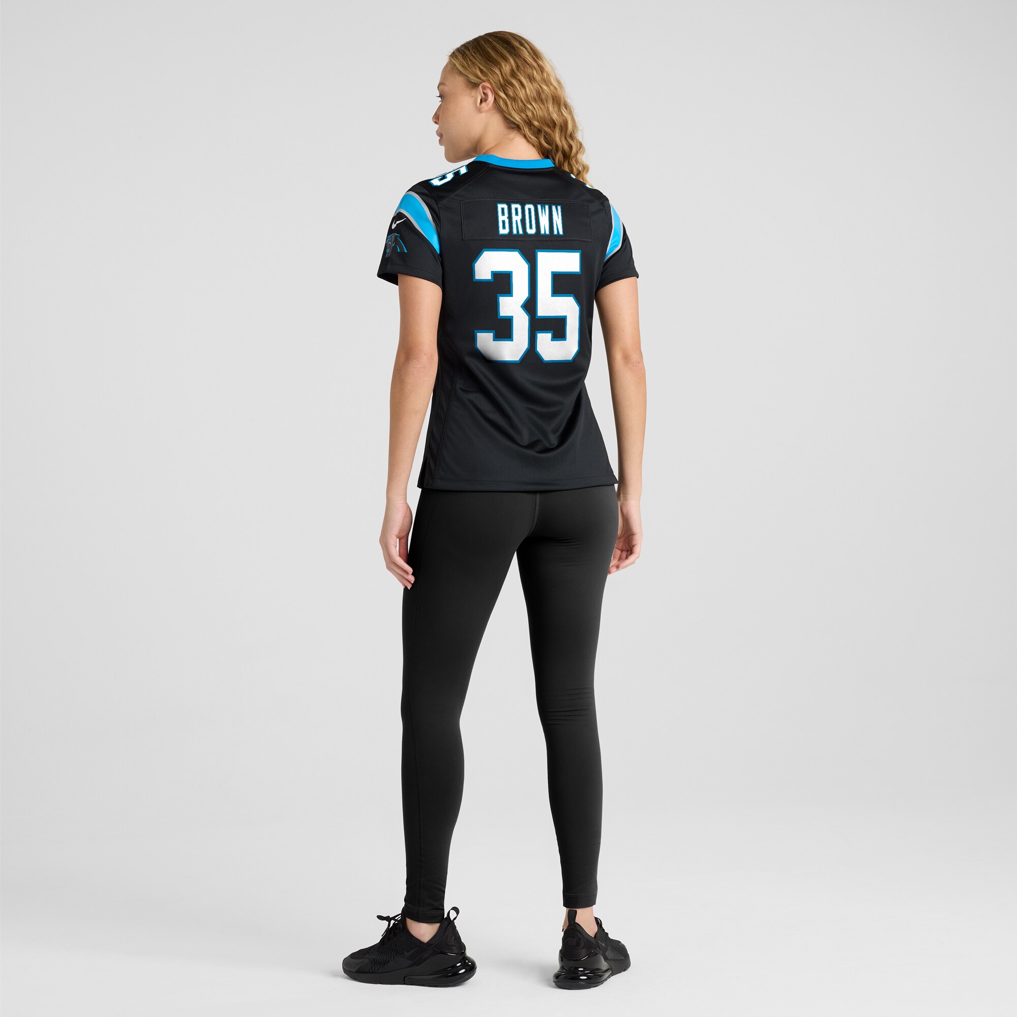 Anthony Brown Carolina Panthers Nike Women's  Game Jersey -  Black