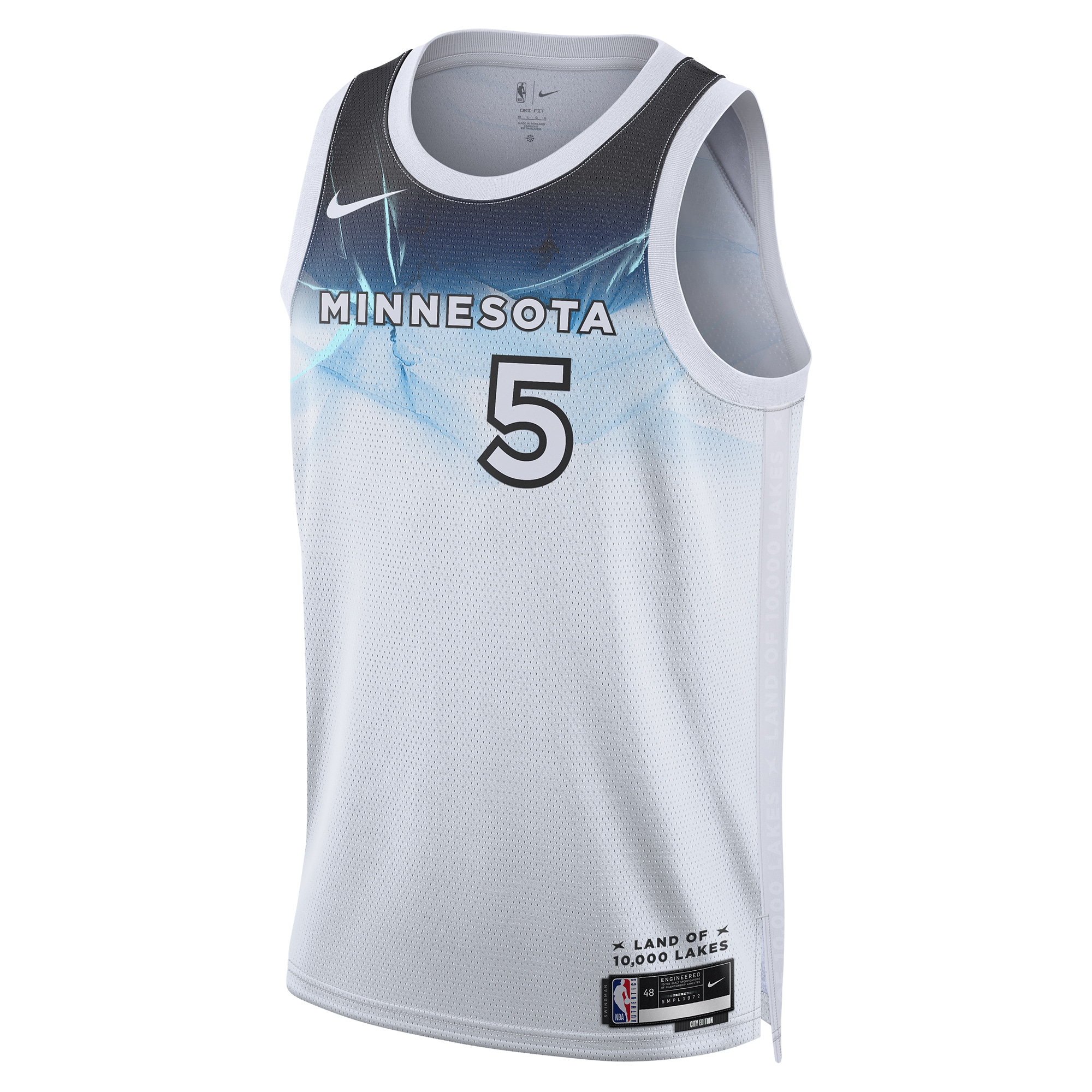 Anthony Edwards Minnesota Timberwolves Nike Unisex 2024/25 Swingman Player Jersey – City Edition – White