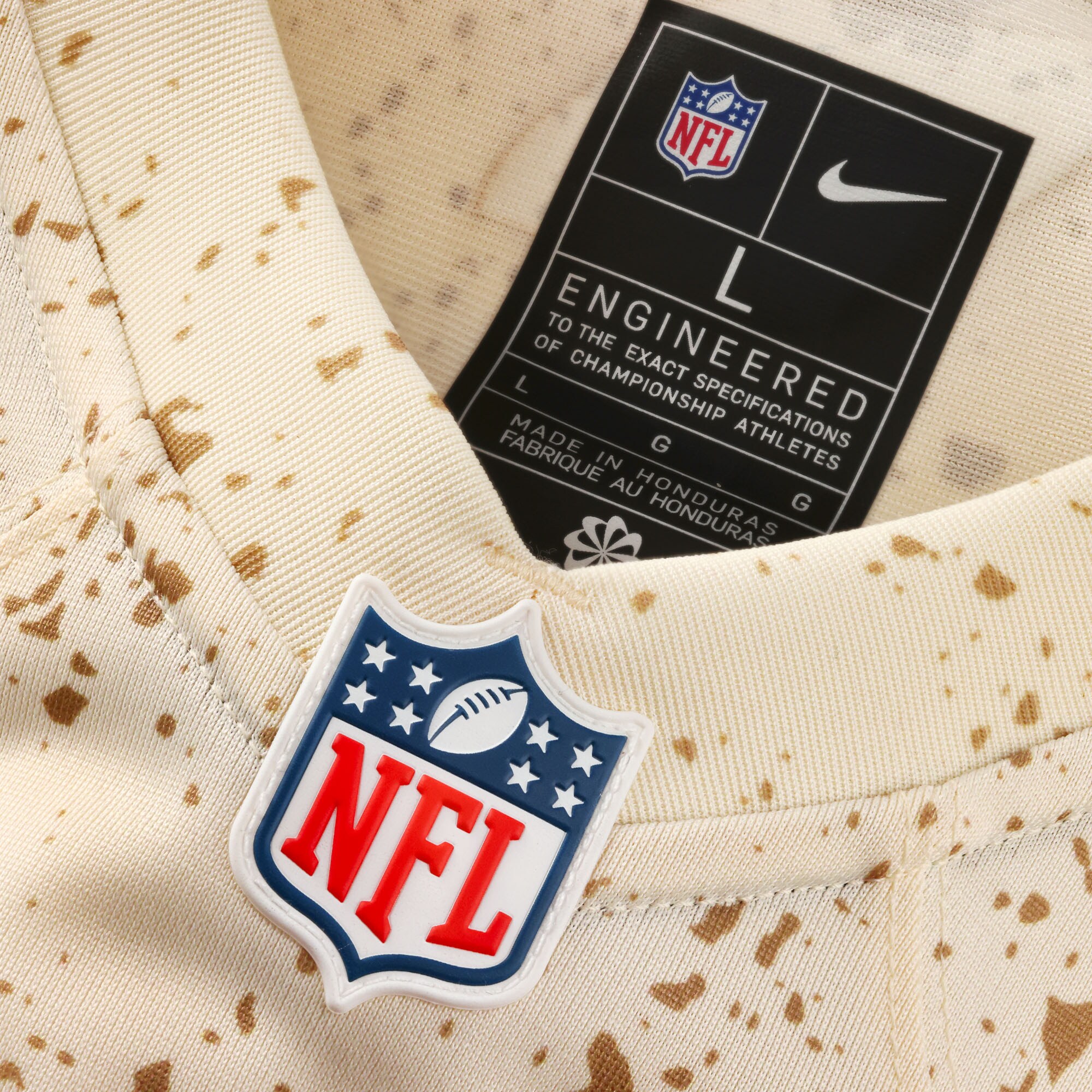 Arizona Cardinals Nike Game Rivalry Jersey – Natural – Trey McBride – Mens